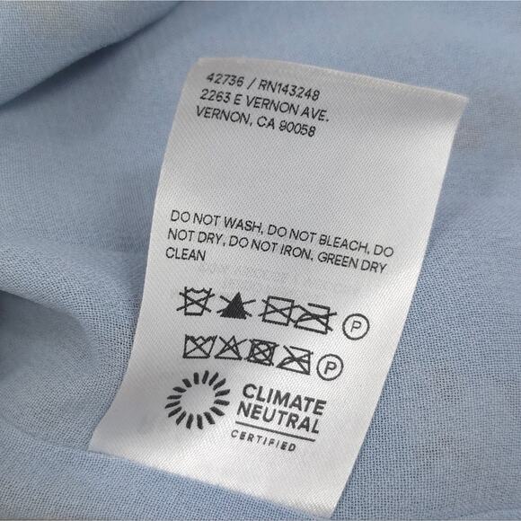 Reformation Liza Top Heavenly Floral Smocked Shirt - Picture 12 of 13